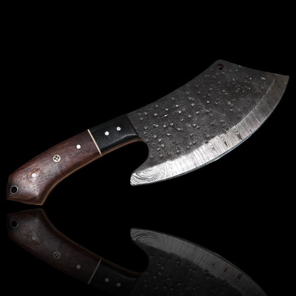 Meat Cleaver Dark Handle