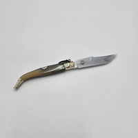 Spanish Navaja Sevillana - Bull Horn view 1