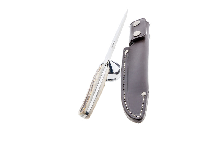 Simón Criollo Large Knife – Stag Horn Handle