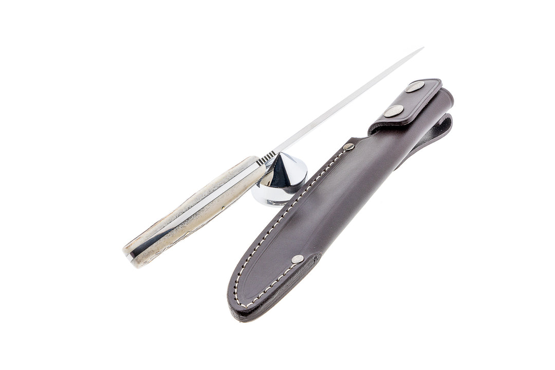 Simón Criollo Large Knife – Stag Horn Handle