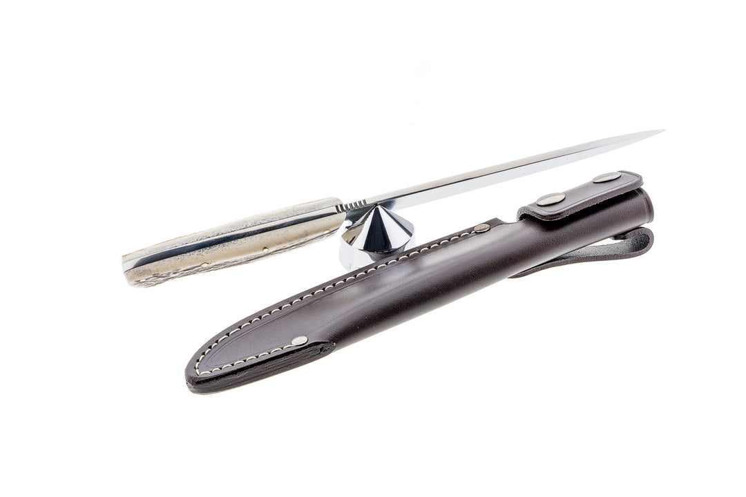 Simón Criollo Large Knife – Stag Horn Handle