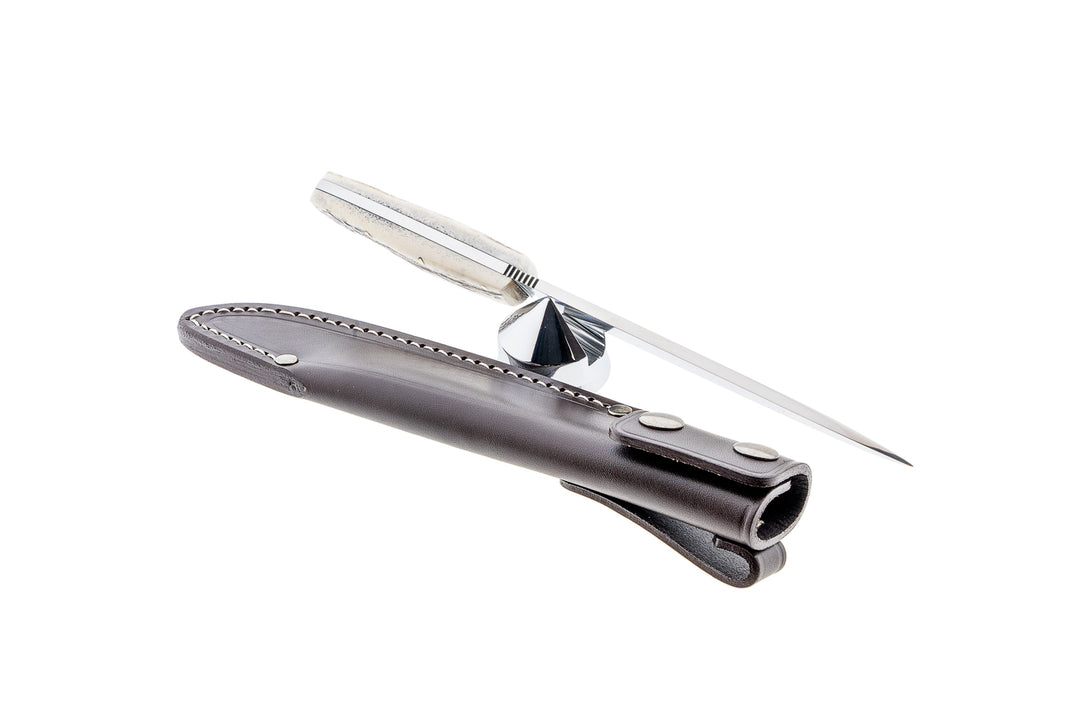 Simón Criollo Large Knife – Stag Horn Handle