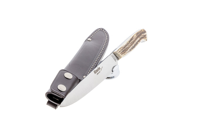 Simón Criollo Large Knife – Stag Horn Handle
