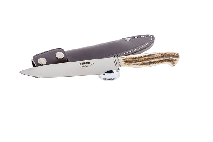 Simón Criollo Large Knife – Stag Horn Handle