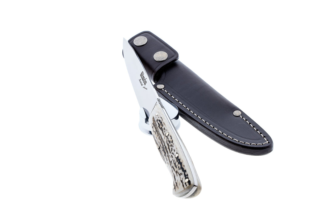 Simón Criollo Medium Knife – Stag Horn Handle