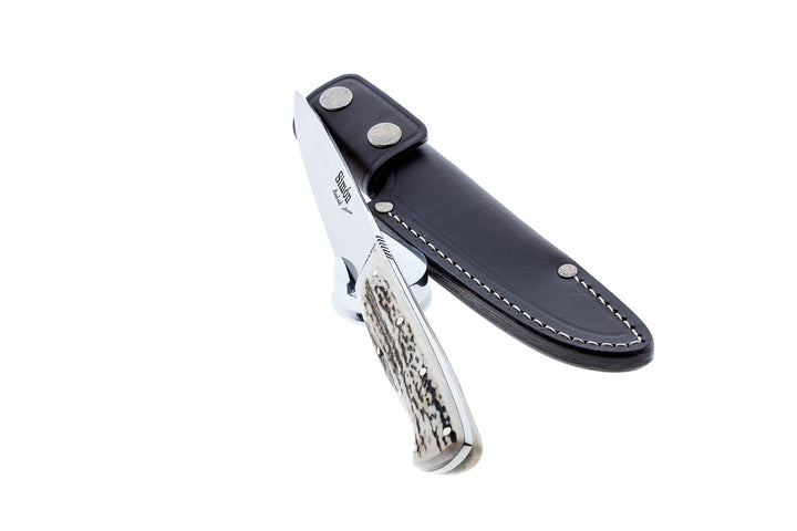 Simón Criollo Medium Knife – Stag Horn Handle