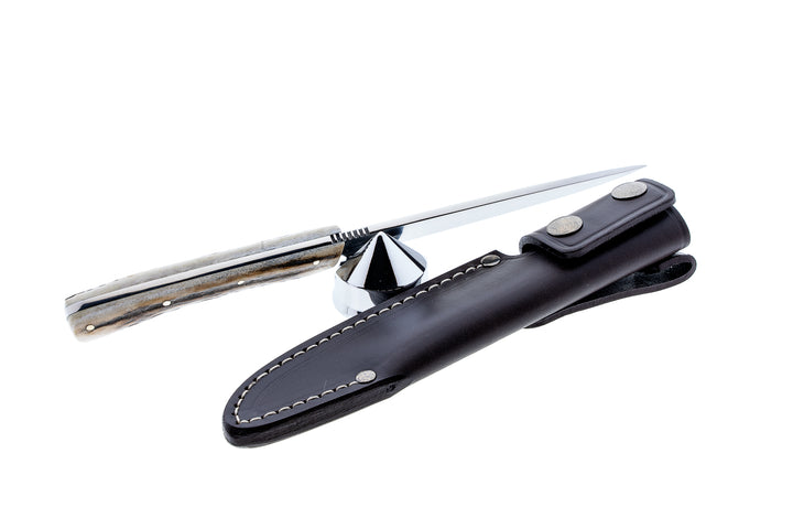 Simón Criollo Medium Knife – Stag Horn Handle
