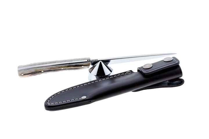 Simón Criollo Medium Knife – Stag Horn Handle
