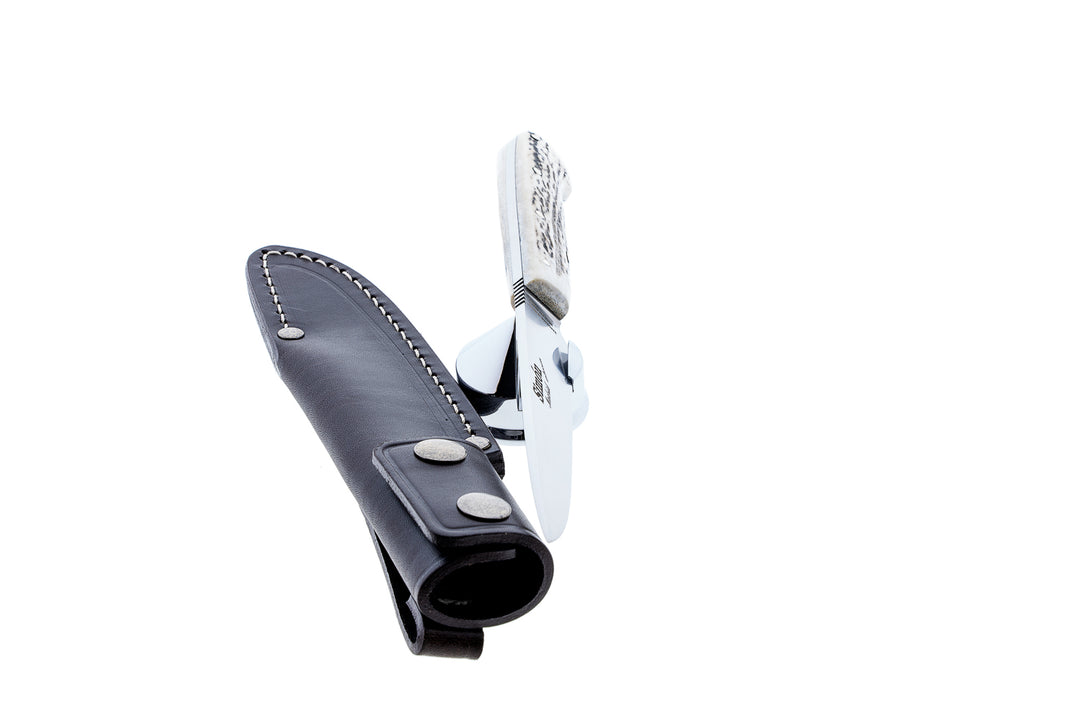Simón Criollo Medium Knife – Stag Horn Handle