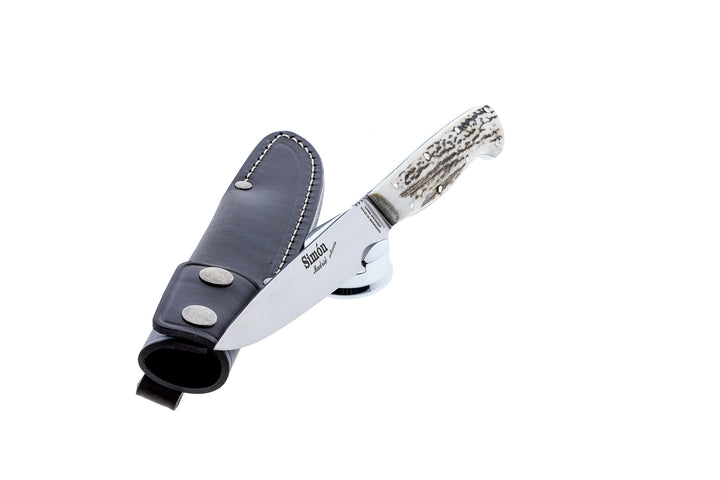 Simón Criollo Medium Knife – Stag Horn Handle