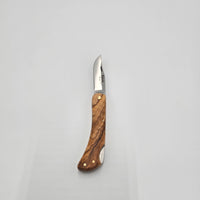 Bowie Olive Small Pocket Knife view 3