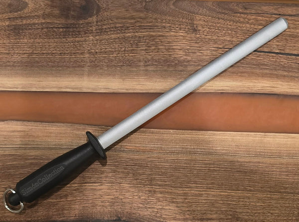 Large Diamond Oval Honing Rod - Simón Collection