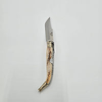 Navaja Sevillana Stag Horn view 3