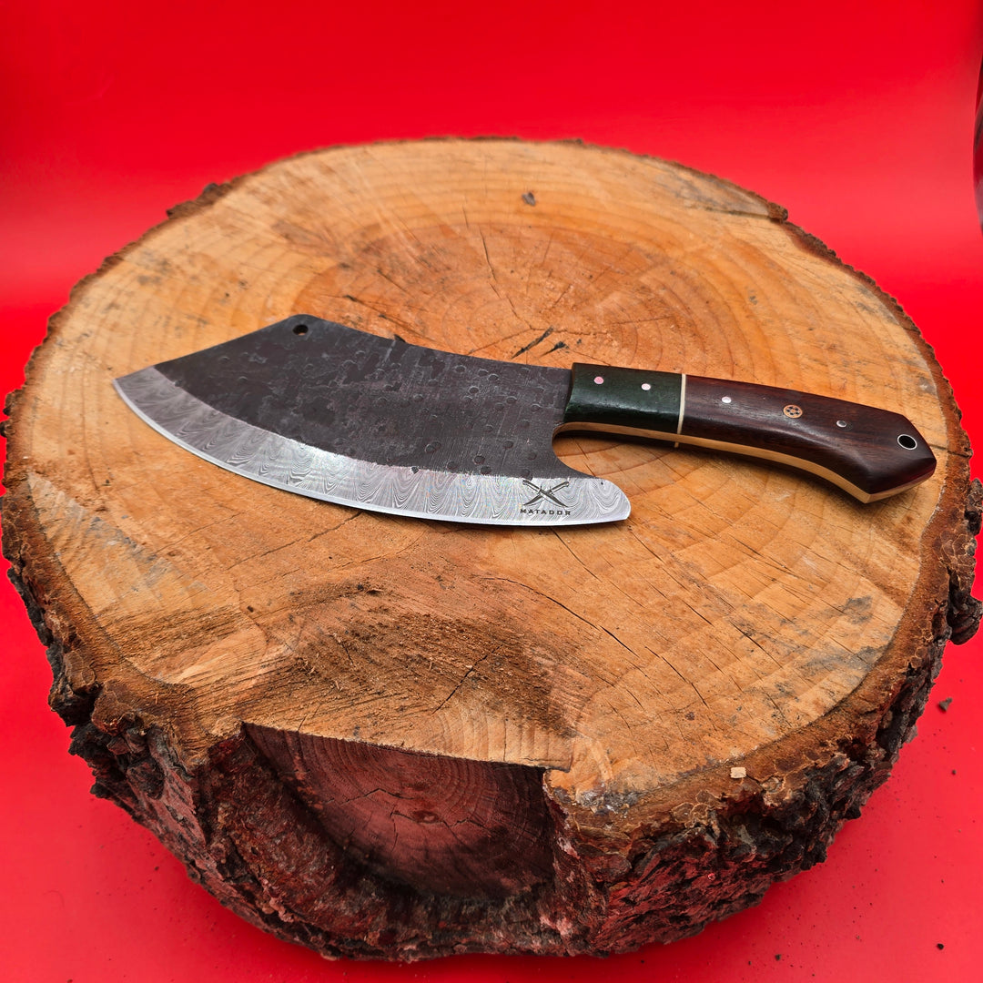 Meat Cleaver Dark Handle