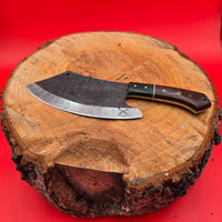 Meat Cleaver Dark Handle view 2