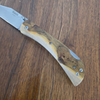 Spanish Navaja - Pistacchio Wood Handle view 2