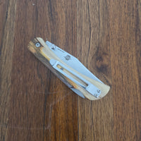 Spanish Navaja - Pistacchio Wood Handle view 5