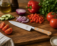 Handmade Spanish 5-Piece Olive Wood Knife Set view 3