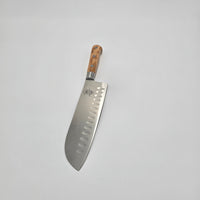 Santoku Simón PRO Olivo – 440C Forged Spanish Chef Knife view 4