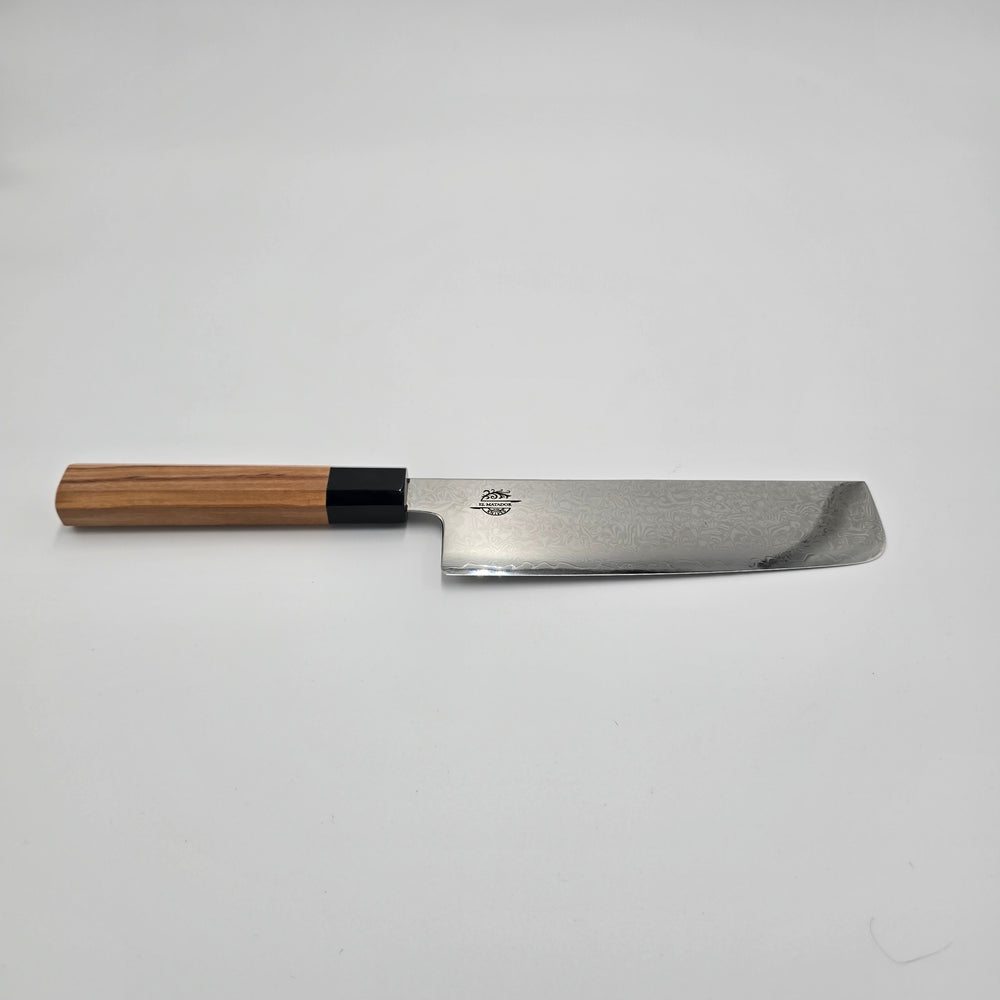 Simón Damascus Japan Olivo 7" Nakiri Knife